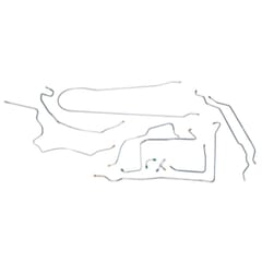(1972) Brake Line Set - 2wd-Long-Leaf-Power